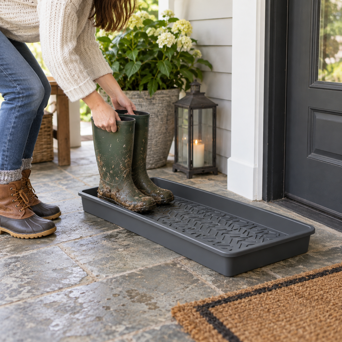 Porch Weatherproof Boot Tray
