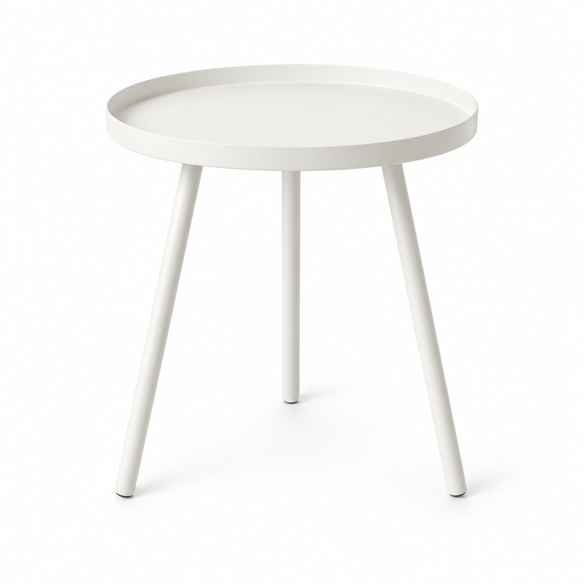 Rill Round Outdoor Side Table