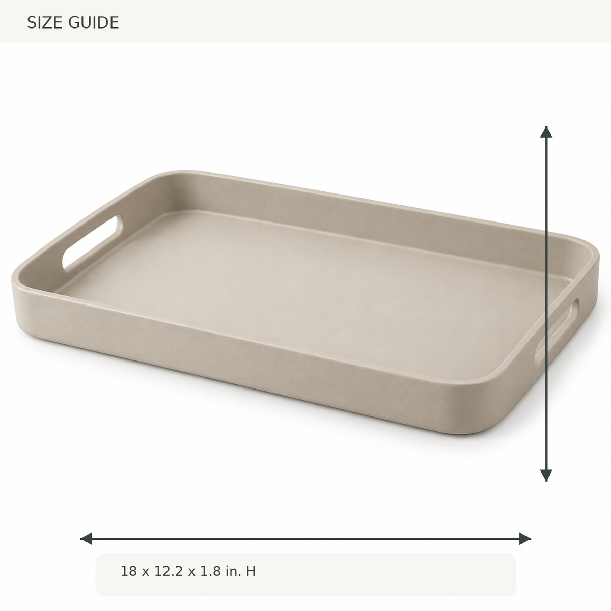 Slate Outdoor Serving Tray