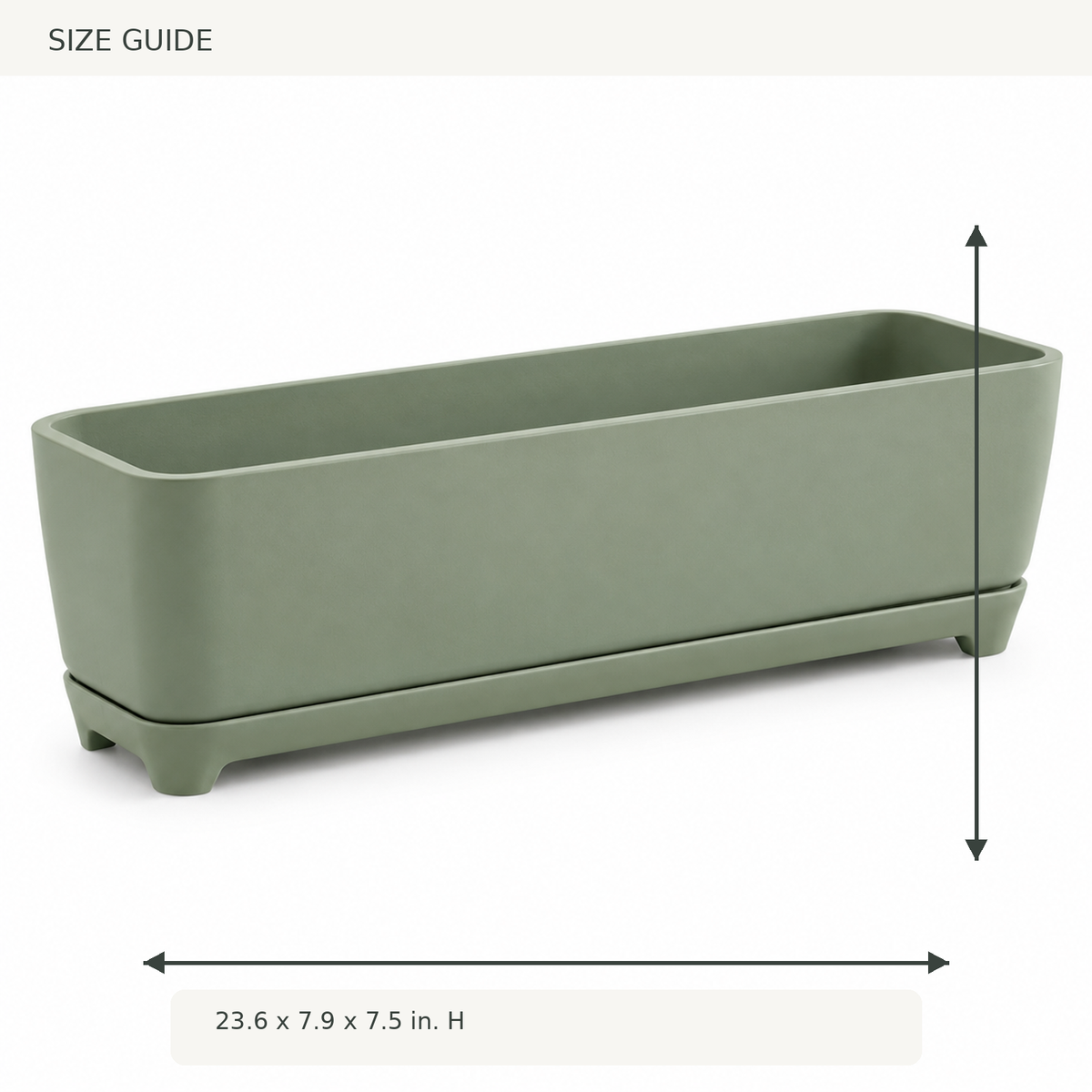 Miro Window Box Planter
