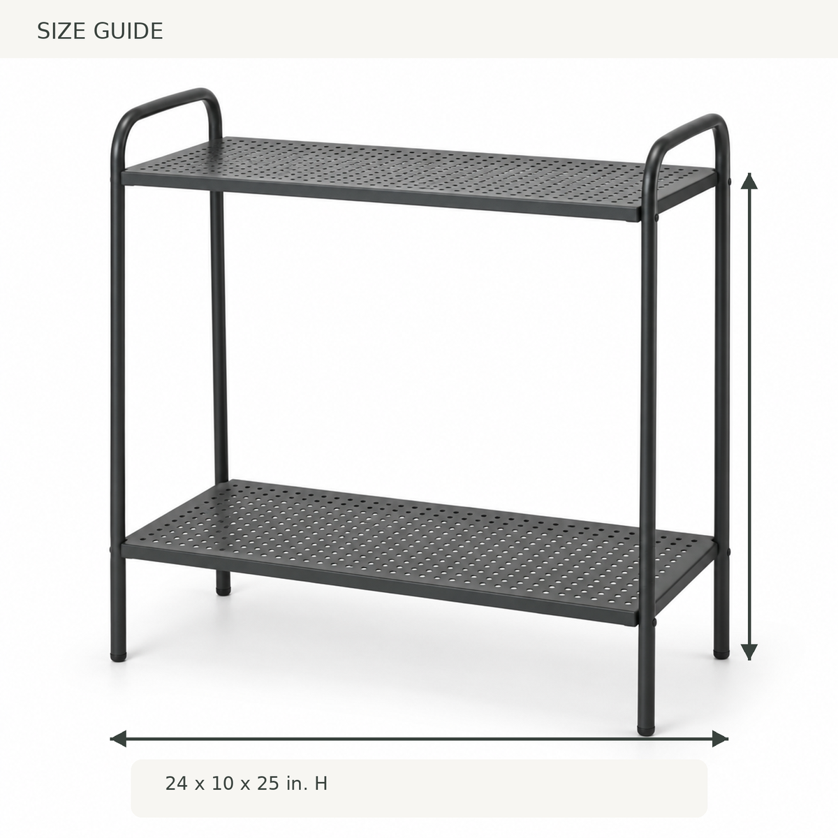 Ledge Two-Tier Plant Stand