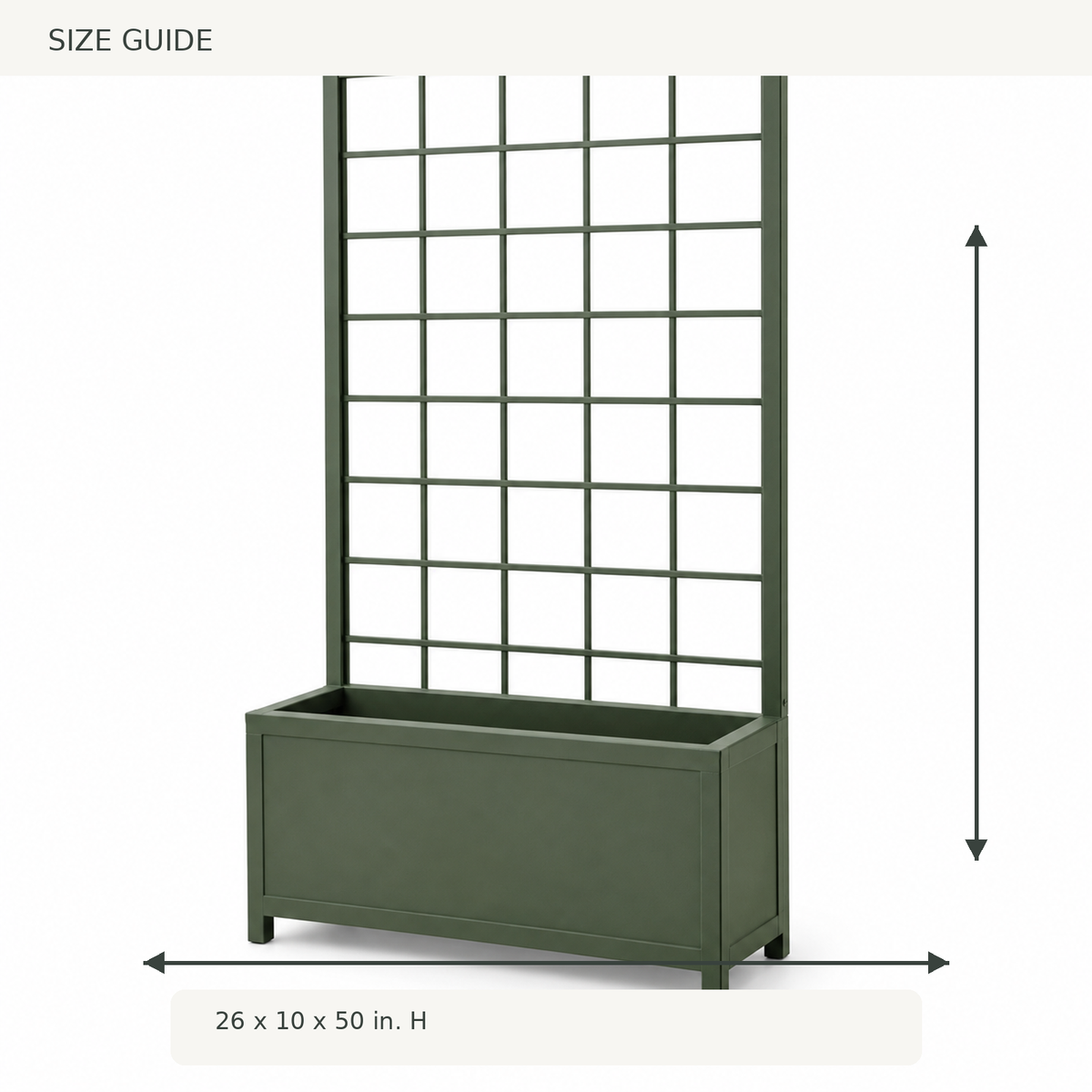 Frame Trellis Planter