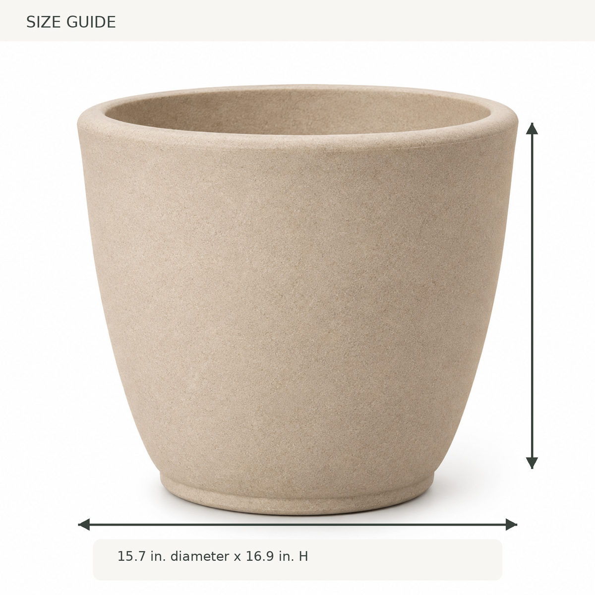 Cove Tapered Planter
