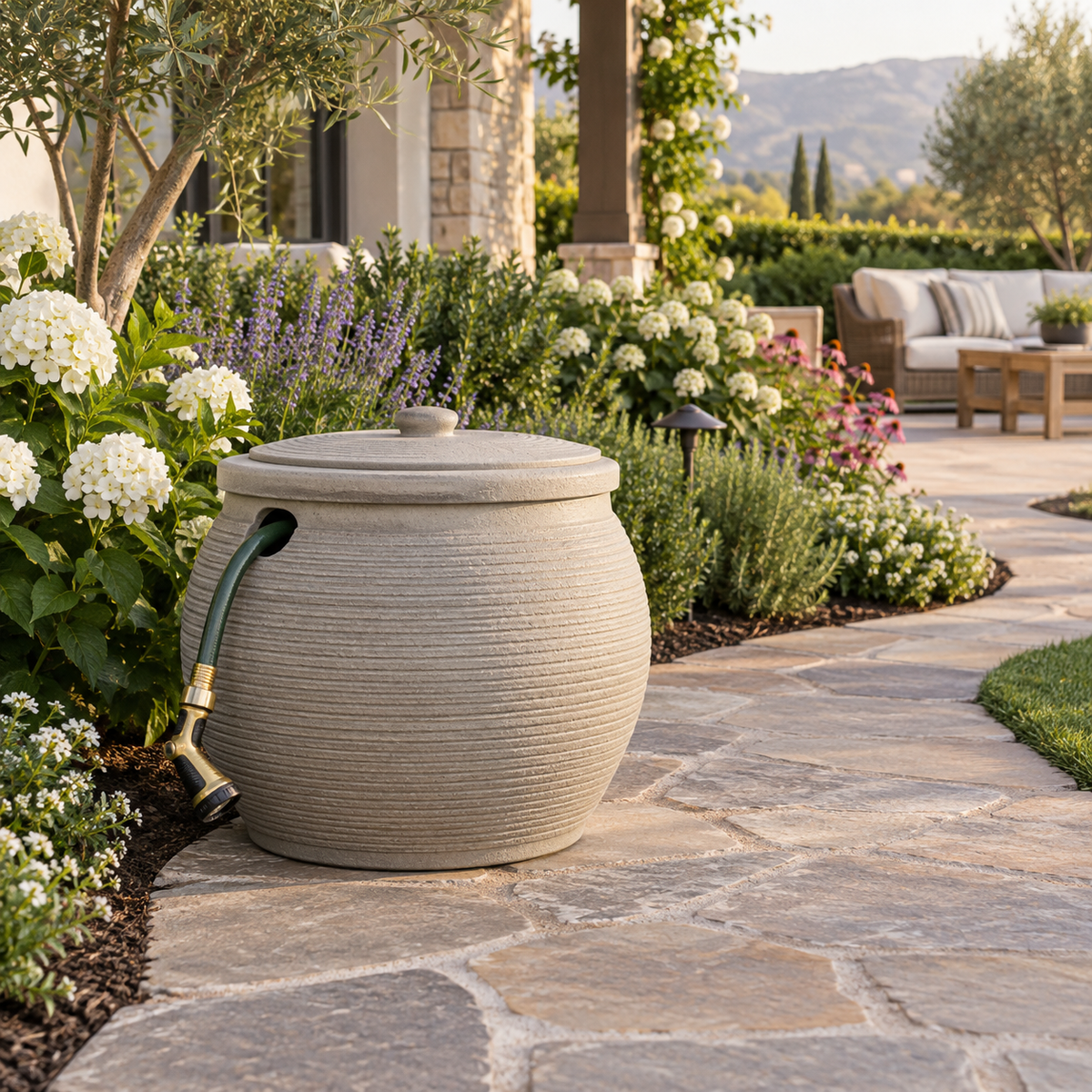 Loop Hose Storage Pot