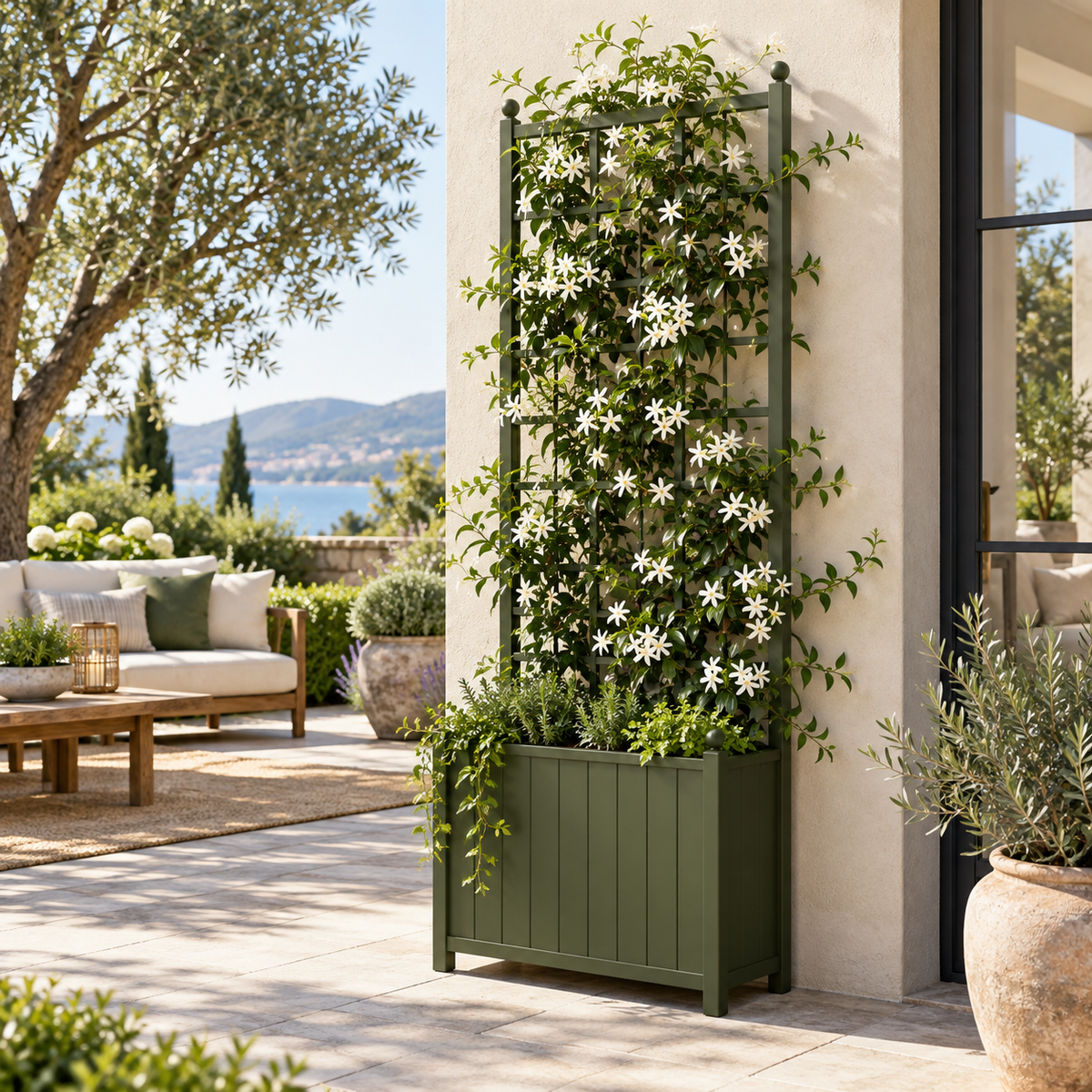 Frame Trellis Planter