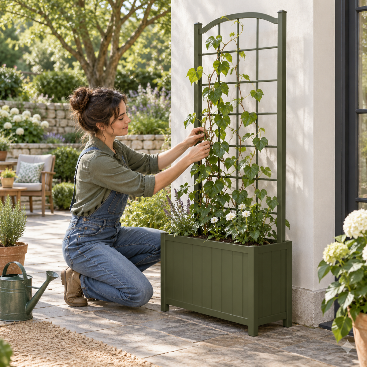 Frame Trellis Planter